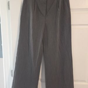 SHEIN Charcoal Wide-Leg Pants